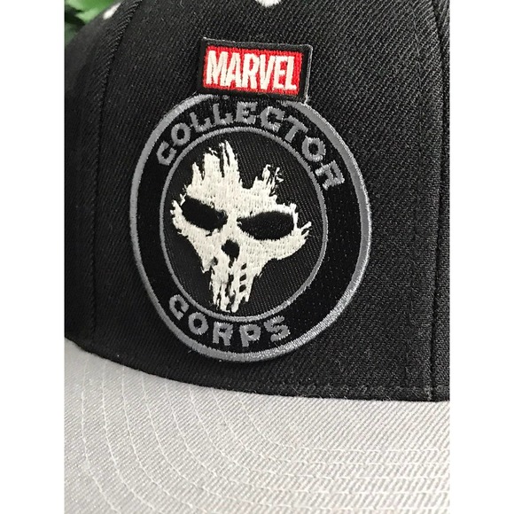 Marvel Crossbones Snapback Hat - Picture 2 of 4